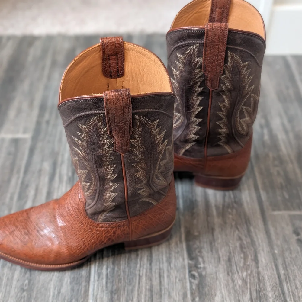Tecovas Brown Leather Cowboy Boots - The Weston - Picture 5 of 7